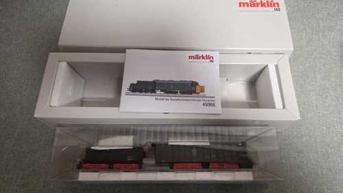 Märklin 49966 OVP Dampfschneeschleuder der Bauart Henschel der DB | Condition: Gebraucht