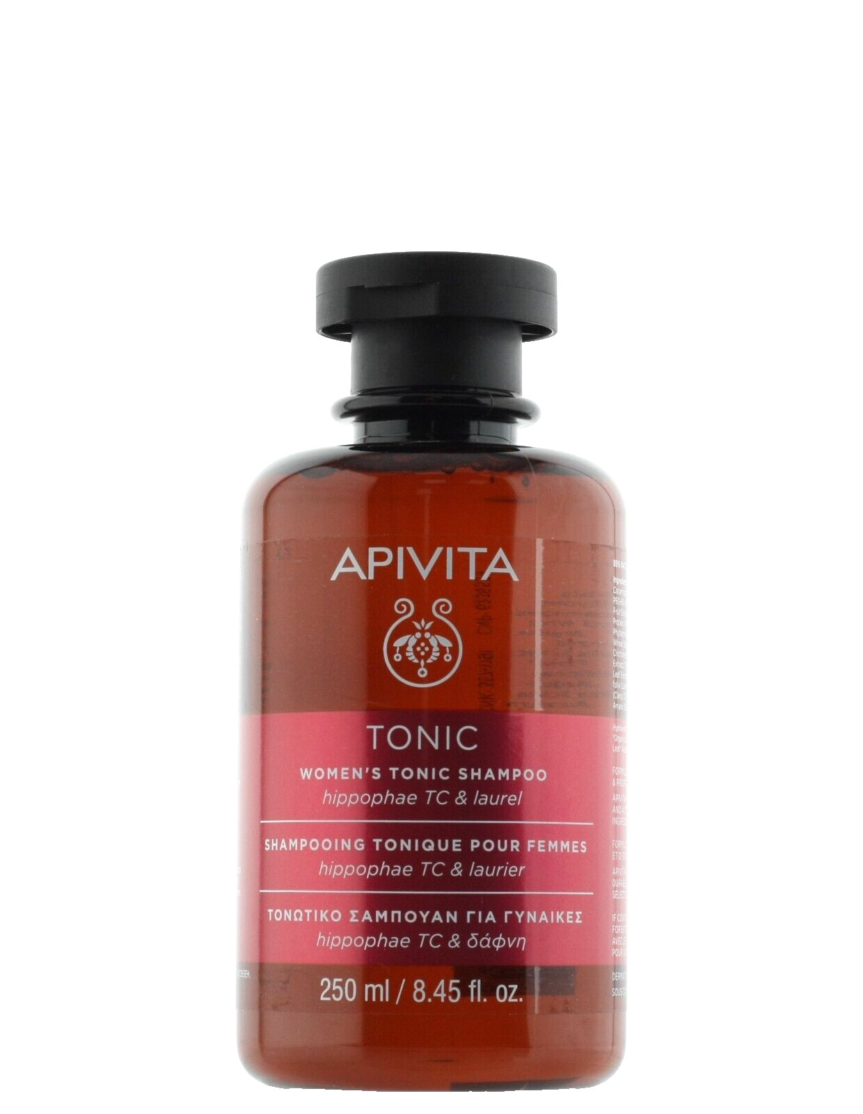 APIVITA Women's Tonic Shampoo Hippophae TC & Laurel Strenghtens Hair 250 ml - Image 2