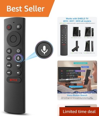 Voice Replacement Remote Control for NVIDIA Shield TV and NVIDIA Shield TV Pr...