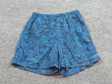 Columbia Swim Trunks Mens Medium Blue Shorts Fishing Performance Beach Nylon PFG