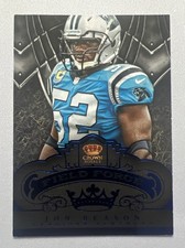 2012 Crown Royale - Field Force Jon Beason #18 Blue 4/25