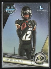 Travis Hunter 2023 Bowman University Chrome U B #36 Colorado Buffaloes