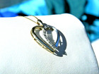 10K Gold Diamond Heart Pendant Necklace — photo 2