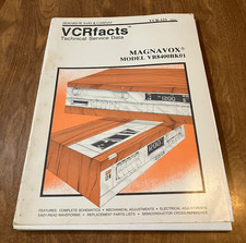 Howard Sams & Company- VCRfacts- VCR-121 - Magnavox Model VR8400BK01