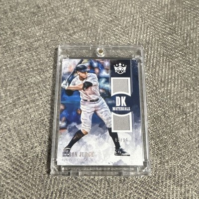 Panini 2018 Diamond Kings DK Materials Aaron Judge Holo Silver DKM-AJ /99