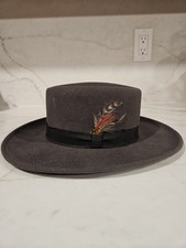 LITE FELT size small 100% wool felt PACKABLE made in USA hat water repellent