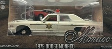 GREEN LIGHT 1975 DODGE MONACO POLICE CAR  "Hazard County" 1/24 Scale, NIB