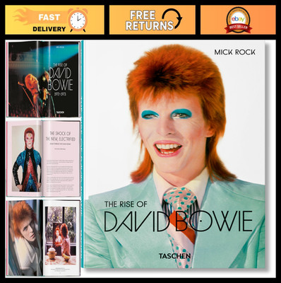 David Bowie Rise 1972-1973 Photo Book | Iconic Mick Rock Photography, Music Hist