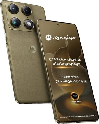 MOTOROLA Signature (Olive, 256GB 12GB RAM) 8 Gen 5 Prozessor Global Version.