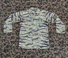 Authentic Vietnam War Tigerstripe Late war lightweight Sparse Field Shirt Small