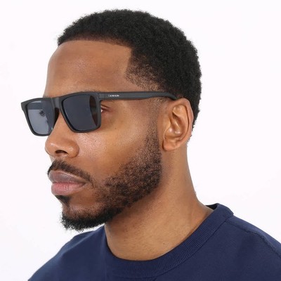 Calvin Klein Grey Square Men's Sunglasses CK20521S 001 56 CK20521S 001 56