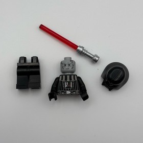 LEGO Star Wars Darth Vader Minifigure Black Pupils sw0277 10212 A3 (NO CAPE)
