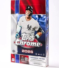 2026 Topps Chrome Baseball Hobby Box