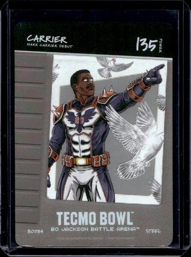 2026 Battle Arena Tecmo Bowl Carrier Debut Blow On It Battlefoil SP #BO584