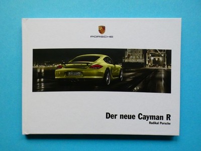 Prospekt / Buch / Katalog / Broschüre - Porsche Cayman R (987c) - 01/11