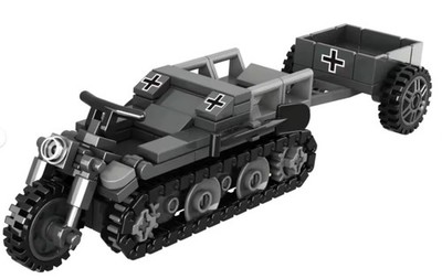  Lego 1x SdKfz 2/Kettengrad/ohne Minifiguren/Abenteuer/Bausteine ''NEU''