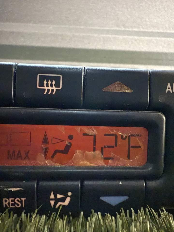 96 A 03 MERCEDES BENZ S420 CLK320 CLK430 CLK55 AMG AC UNIDAD DE CONTROL DE CALOR CLIMATIZADOR Foto 4 de 4