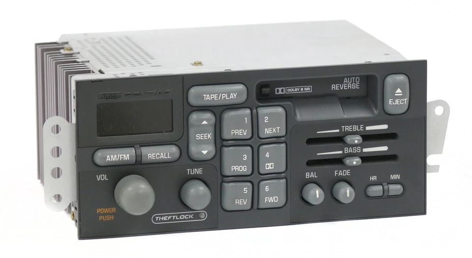 Pontiac Bonneville Grand Am 1996-2003 Radio AM FM Cassette Part Number 16231672 - Image 3 of 4