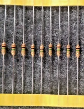 200 Pcs 1/4W (0.25 Watts) 1M Ohm ±5% Carbon Film Resistor NEW............ (SB7)