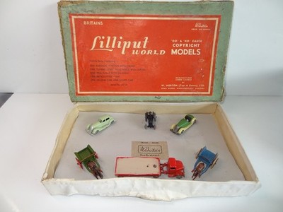 Britains Lilliput LV SA  GIFT SET OF 6 VEHICLES  (387)