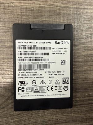 SSD SanDisk X300s SD7UB3Q-256G-1001 SATA 2.5'' 256GB Opal Solid State Drive