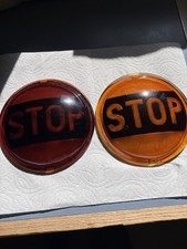 Vintage Keystone Glass Stop Lens