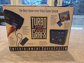 RARE! NEC Turbo Grafx 16 TG16 Console w/ Box, Foam, Inserts 