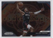 2023-24 Panini Prizm Fireworks Jalen Green #21 11nu