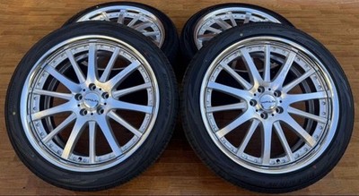 JDM Japan-made WALD Portofino Classic 20-inch 245/40R20 4-Book Set No Tires