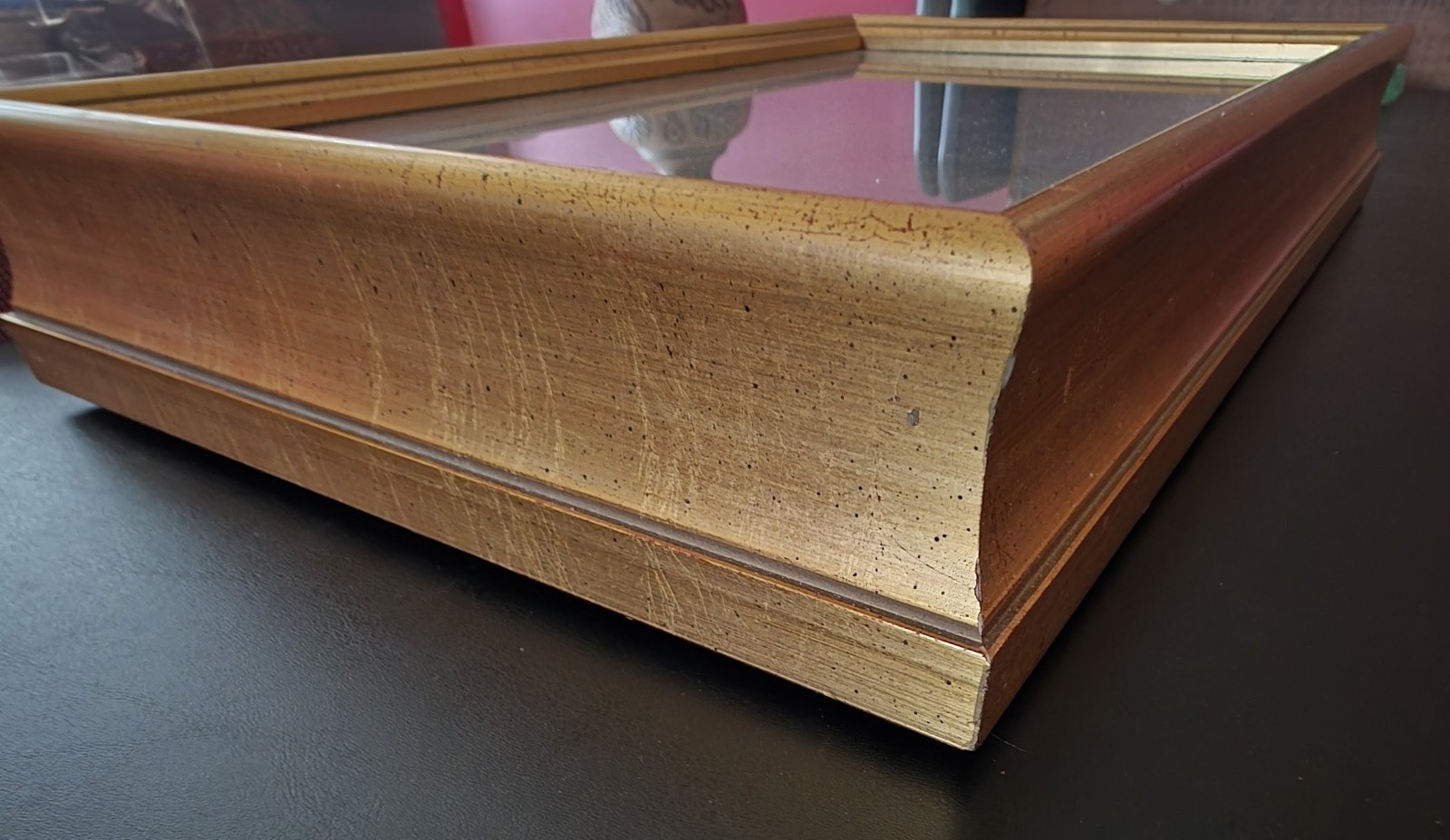 Beautiful Rectangular Hand Fan Frame - image 4