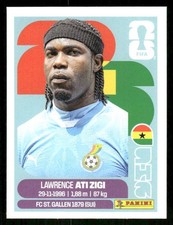 2026 Panini FIFA World Cup Stickers #GHA2 Lawrence Ati-Zigi