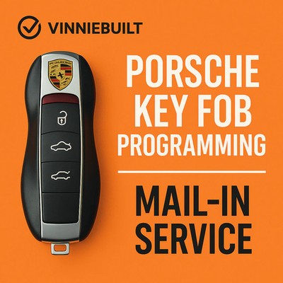 Porsche 2010   2018 BCM Lost Smart Key Replacement Mail In Programming Service