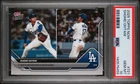 TOPPS NOW SHOHEI OHTANI PSA 10🔥 #721 1ST PLAYER WITH 50K/50HR SEASON DODGERS🔥