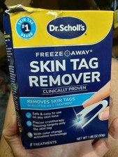 NEW Dr. Scholl's Freeze Away SKIN TAG REMOVER 8 Treatments 1.86 Oz 53g 2028
