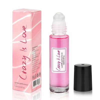 Crazy Is Love Pheromone Perfume Oil,Long-Lasting Portable Roll On