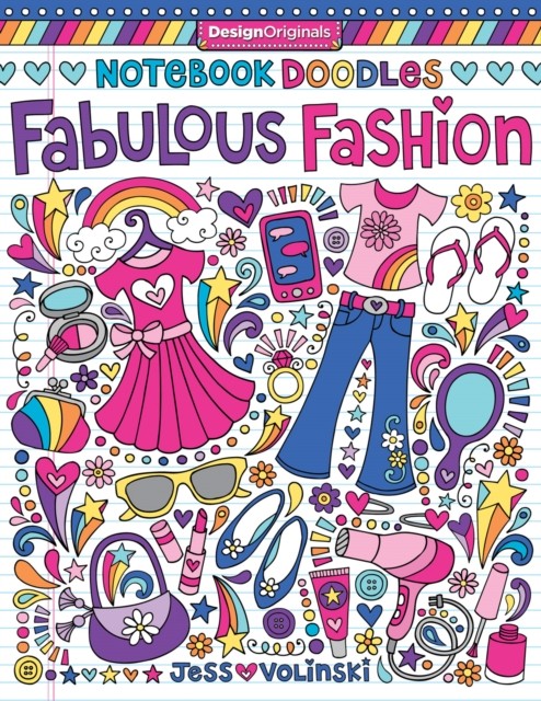 Notebook Doodles Fabulous Fashion by Jess Volinski (Paperback Book)