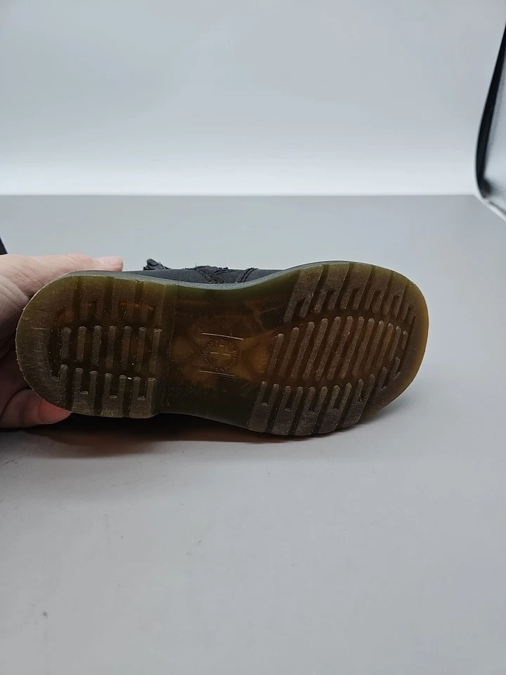 Dr. Martens 2976 Boots Toddlers 9 Black Leather Chelsea ZPO1009 Side Zip - Image 4 of 4