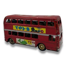 Double Decker Bus MF844 - Metal Tin Friction Vintage