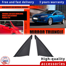 For 2012-2018 Ford Focus Left Right Side Fender Mirror Corner Molding Trim