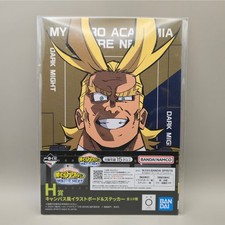 Toshinori Yagi (All Might) My Hero Academia MHA Art Board & Sticker Ichiban Kuji