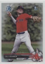 2017 Bowman Draft Chrome Refractor Cole Brannen #BDC-193 3d2