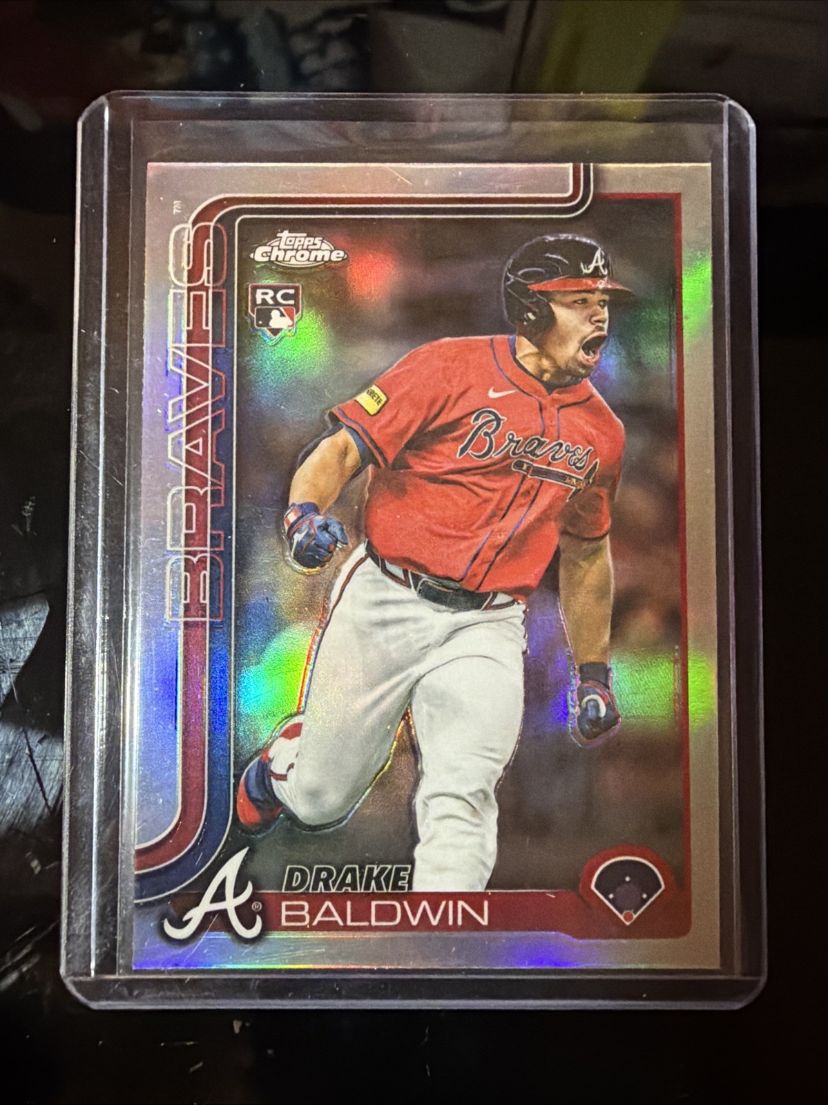 2025 Topps Chrome Update Drake Baldwin #USC96 Refractor RC Atlanta Braves