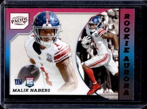 2024 Panini Encore Football Red Malik Nabers #6