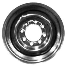 16x6.5 4 Slot Refurbished Steel Wheel Painted Silver 560-02059