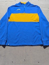 Los Angeles Chargers NFL Fanatics Block Party Jacket Powder Blue/Gold Medium 