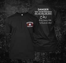 Blackwater templar knight danger shot -  Custom Men's Back and front T-Shirt Tee