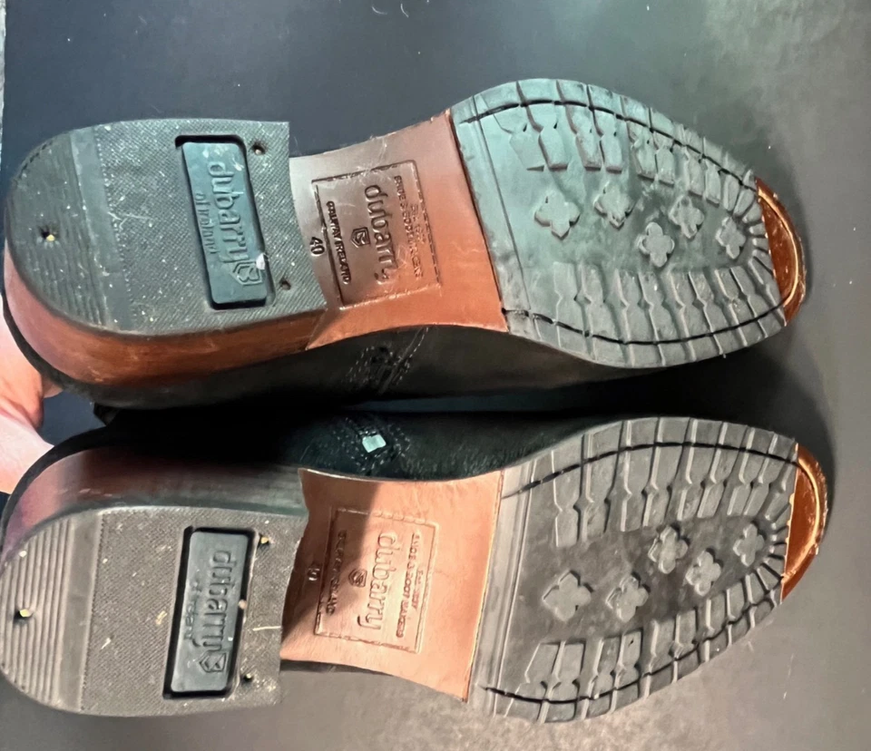 Botas negras Dubarry of Ireland para mujer Bray cremallera al tobillo talla 40/US 9,5 Foto 2 de 4