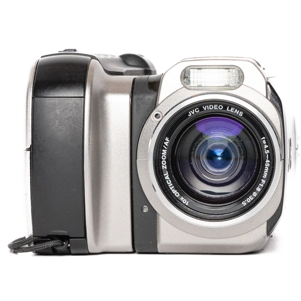 JVC GZ-MC200E Digital Camcorder - Silver - FULLY FUNCTIONAL - Image 4 of 4