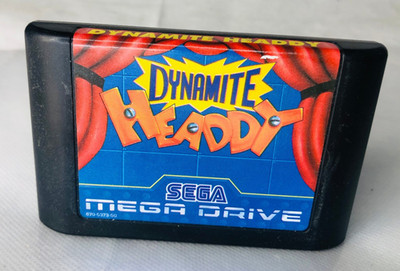 Videospiel Dynamite Headdy nur Cart Sega Mega Drive
