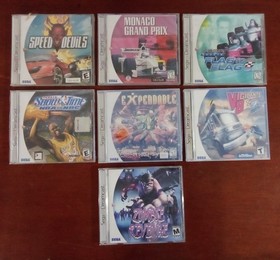 Lote Sega Dreamcast x7 Juegos (5 Sellados / 2 Open Box Nuevos)